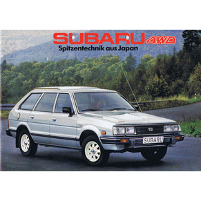 Brochure Subaru 4wd (Switzerland)
