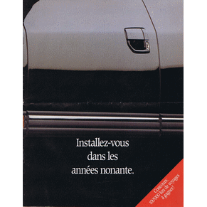Brochure Subaru 1990 range (Switzerland)