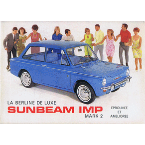 Brochure Sunbeam Imp Mark 2