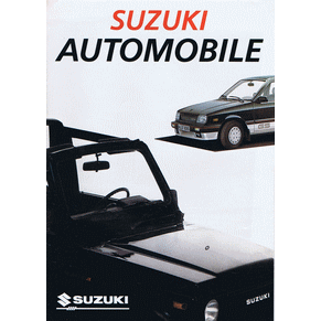 Brochure Suzuki 1985 range (Switzerland)