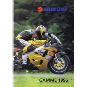 Brochure Suzuki 1996 range