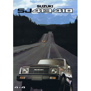 Brochure Suzuki SJ 413/410 (Switzerland)