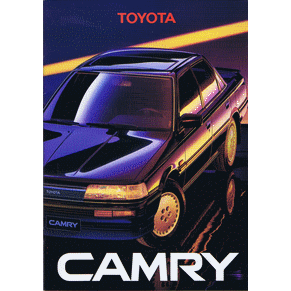 Brochure Toyota Camry 1987 (Switzerland)
