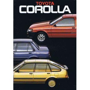 Catalogue Toyota Corolla (Suisse)
