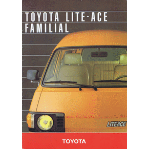 Brochure Toyota Lite-ace 1983 familial