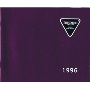 Brochure Triumph 1996 range (Germany) (3864180)
