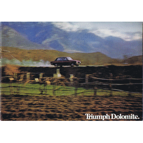 Brochure Triumph Dolomite 1972