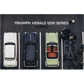 Brochure Triumph Herald 1200 series Super 1966