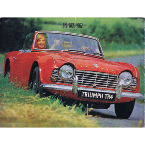 Brochure Triumph TR4 1962