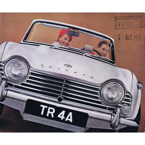 Brochure Triumph TR4A 1965
