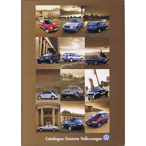 Brochure Volkswagen 1999 range (VW0186)