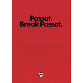 Brochure Volkswagen Passat 1984 break C/CL/GL (320/1190.23.41)