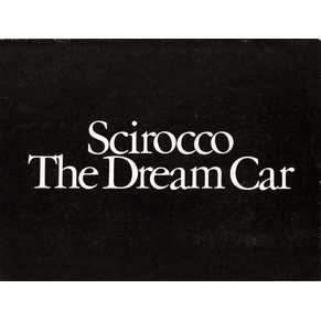 Catalogue Volkswagen Scirocco 1975 PDF