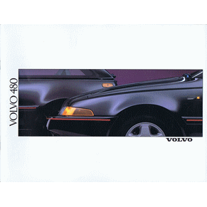 Catalogue Volvo 480 1989 (Suisse) (5105-89-2)
