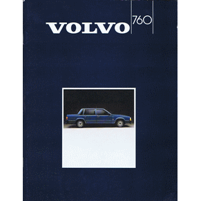 Brochure Volvo 740 1985 (Switzerland) (1113-85/2)