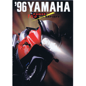 Brochure Yamaha 1996 range (3MC-0107027-96F)