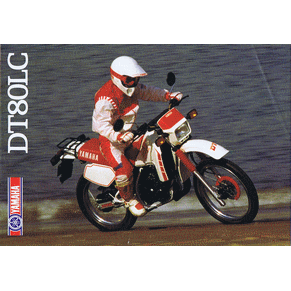Brochure Yamaha DT 80 LC 1987 (LIT-3MC-0107975-87BK)