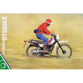 Brochure Yamaha DT 80 MX 1981 (LIT-3MC-0107572-81BK)