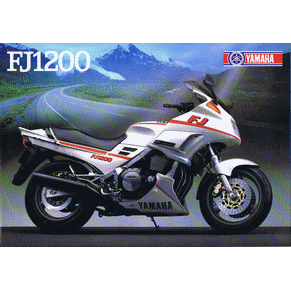 Brochure Yamaha FJ 1200 1988 (LIT-3MC-0107007-88F(3CX))