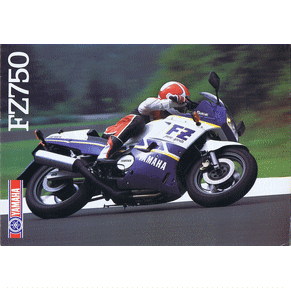 Brochure Yamaha FZ 750 1987 (LIT-3MC-0107957-87E)