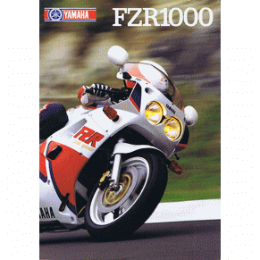 Brochure Yamaha FRZ 1000 1987 (LIT-3MC-0107952-87E)