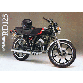 Brochure Yamaha RD 125 1980 (LIT-3MC-0107331-80BK)