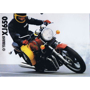 Brochure Yamaha XJ 650 1980 (LIT-3MC-0107486-80BK)