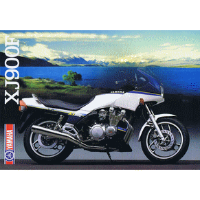 Brochure Yamaha XJ 900 F 1987 (LIT-3MC-0107958-87E)