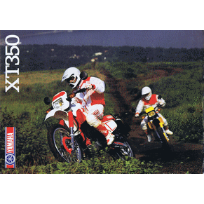 Brochure Yamaha XT 350 1988 (MC-XT350-88E)