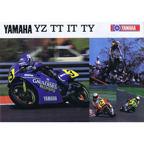 Brochure Yamaha YZ TT IT TY 1987 (LIT-3MC-0107942-87EIGF)
