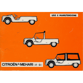 Citroen Mehari uso e manutenzione 1978 PDF