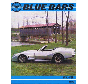 Corvette blue bars jan./feb. 1979