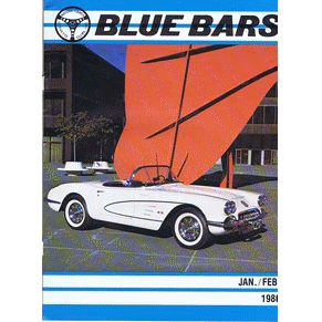 Corvette blue bars jan./feb. 1980