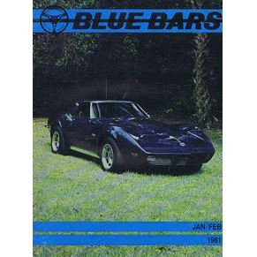 Corvette blue bars jan/feb 1981