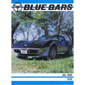 Corvette blue bars jul/aug 1979
