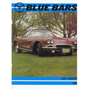 Corvette blue bars july/august 1980