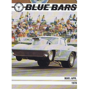 Corvette blue bars mar./apr. 1978