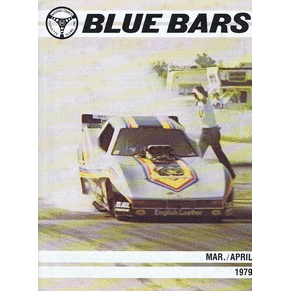 Corvette blue bars mar./april 1979