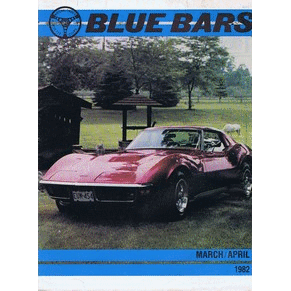 Corvette blue bars march/april 1982