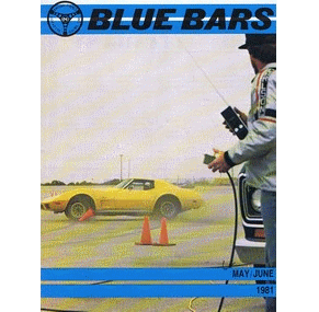 Corvette blue bars may/june 1981