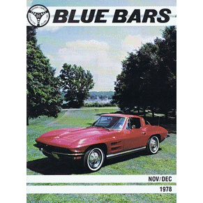 Corvette blue bars nov/dec 1978