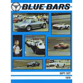 Corvette blue bars sept/oct 1978