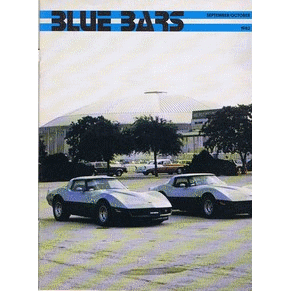 Corvette blue bars september/october 1982