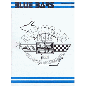 Corvette blue bars september/october 1984