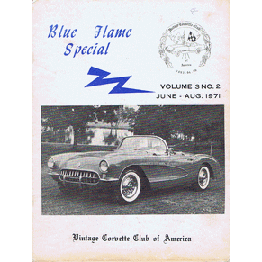 Corvette blue flame special 1971 Vol.3 NO.2