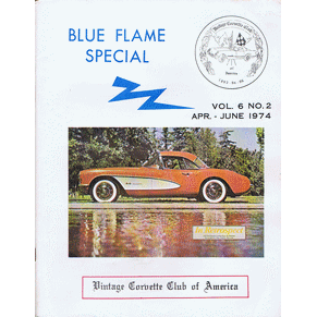 Corvette blue flame special 1974 Vol.6 NO.2