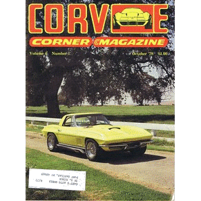 Corvette corner 1978 Vol.4 Number 1