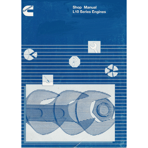 Cummins L10 series engines shop manual 1994 PDF
