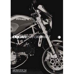 Accesories and kit catalogue Ducati Monster S4 2004 PDF
