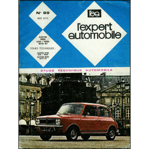 Etude technique Austin Mini 850/1000/1275GT 1974 PDF
